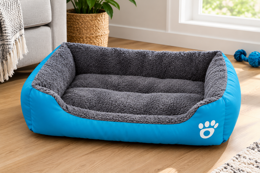 Steady Rest Dog Bed – Supportive, Bite-Resistant & Non-Slip Base